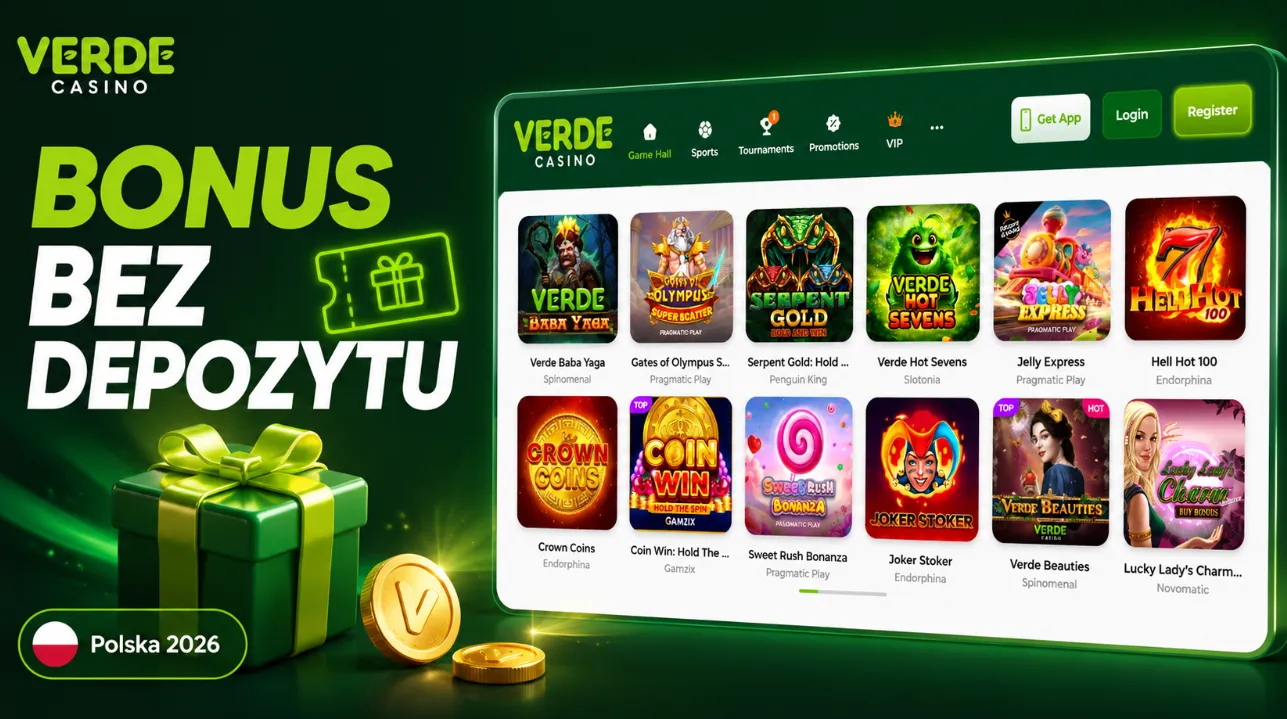 Verde Casino Bonus bez Depozytu w Polsce 2026