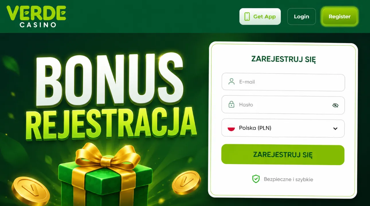 Verde Casino bonus za rejestrację